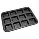 thumbnail image 5 of Molde para hornear Brownie ANGGREK Mini molde para pasteles de acero al carbono 12 cavidades, 5 of 8