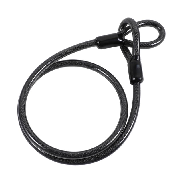 Wosthever Bike Steel Cable 12mm Security with Steel Coated Loop End Cable Type3 NO3