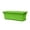 Green #177, variant on Rectangular Plastic Window Box Planter with Drainage Tray Colorful Vegetable Growing Pots for Balcony Patio Garden Large Flower Trough Basin