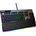 thumbnail image 4 of ASUS ROG STRIX XA07 FLARE II Animate 100% RGB Gaming Keyboard, ROG NX Blue Linear Switches, LED Display, PBT Keycaps, Acoustic Dampening Foam, Media Controls, and Wrist Rest (Bundle w/Docztorm Dock), 4 of 5