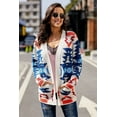 thumbnail image 1 of Womens 2022 Fashion Open Front Long Sleeve Cardigans Sweaters Coats with Pockets, 1 of 4
