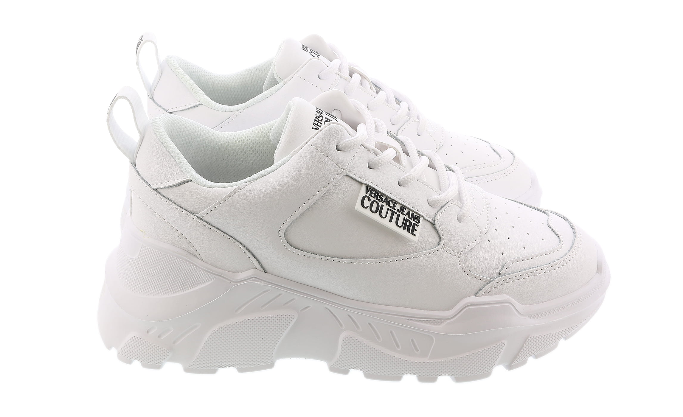 Versace jeans cheap white trainers