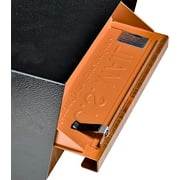 Mail Boss Curbside 7510 Mail Manager Locking Security Mailbox, Black with Wood Grain Powder Coat
