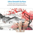 thumbnail image 4 of Cherry Blossom Large Mouse Pad, Large Gaming Mouse Pad for Desk, 31.5 x 11.8 Inch Desk Mat with Stitched Edges, Non-Slip Waterproof Japanese Mouse Pad for Office Work Home, 4 of 16