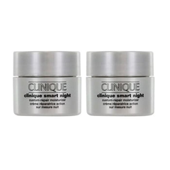 Clinique Smart Night Custom-Repair Moisturizer Cream Dry Combination Skin - 1oz/30ml (2 x .5oz/15ml