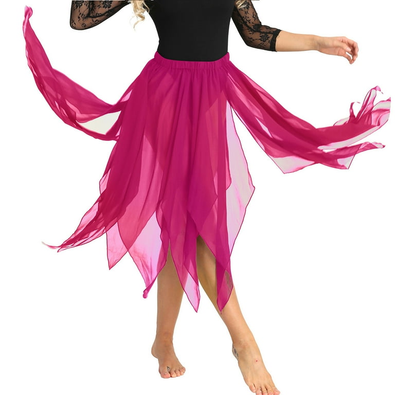 Ballet Skirt Toddler Girls Ballet Tutu Wrap Skirt – Chiffon Dance - Foto 11