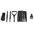 thumbnail image 2 of 3 In 1 Snow Shovel Kit, Portable Black Detachable Rotatable Foldable Emergency Snow Shovel  For Trucks For Camping, 2 of 8