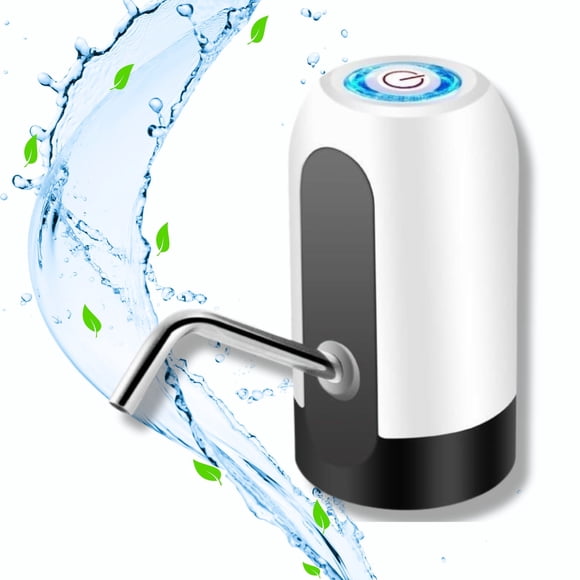 Dispensador de agua garrafón recargable USB eléctrico - Bomba de agua automático, recargable para el hogar, cocina, oficina Dosyu DY-BGA001