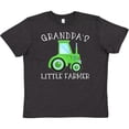 thumbnail image 3 of Inktastic Grandpa's Little Farmer- Green Tractor Youth T-Shirt, 3 of 5