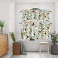 thumbnail image 5 of Retro 70s Mid Century Rod Pocket Valance Curtains,Minimalism Modern Rainbow Colorful Modern Boho Geometric Print Window Treatments Valances for Kitchen Living Bathroom,54"x18"in（1Pcs）, 5 of 6