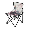 thumbnail image 2 of BZSMCE Camping Chairs Modern Blooming Whiskers Pattern Folding chair, 2 of 8
