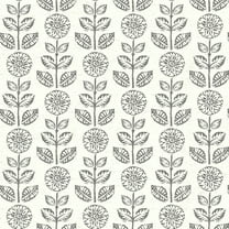 Chesapeake Dolly Black Floral Wallpaper