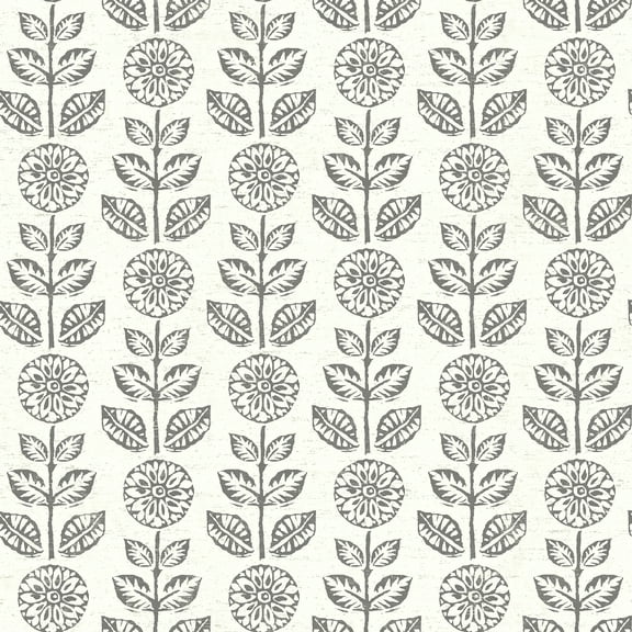 Chesapeake Dolly Black Floral Wallpaper