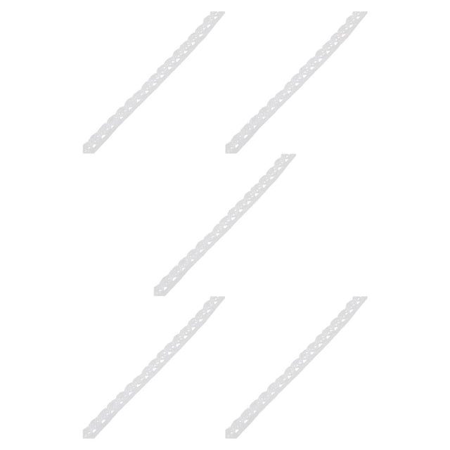 relayinert 1 Roll Lace Craft Ribbon Exquisite Useful Cotton Charming Sewing Accessory Clothes Supplies Delicate Lace Trim Type1 5Set