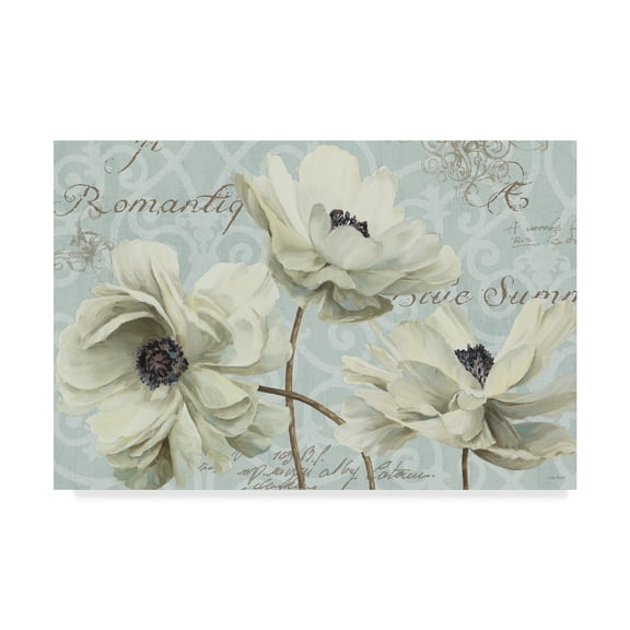 Trademark Fine Art 'Blue Summer III' Canvas Art by Lisa Audit