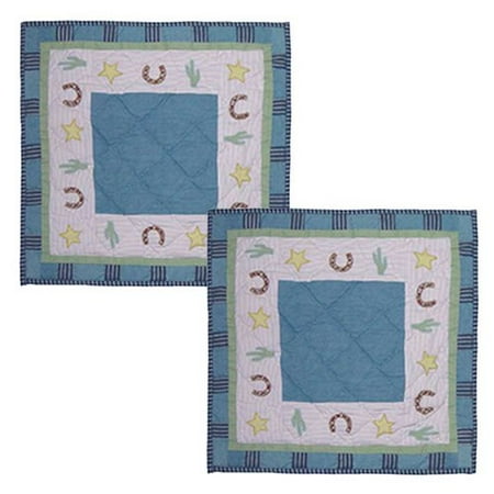 Patch Magic Lil Yeeehaw Cotton Throw Pillow (Set of 2)