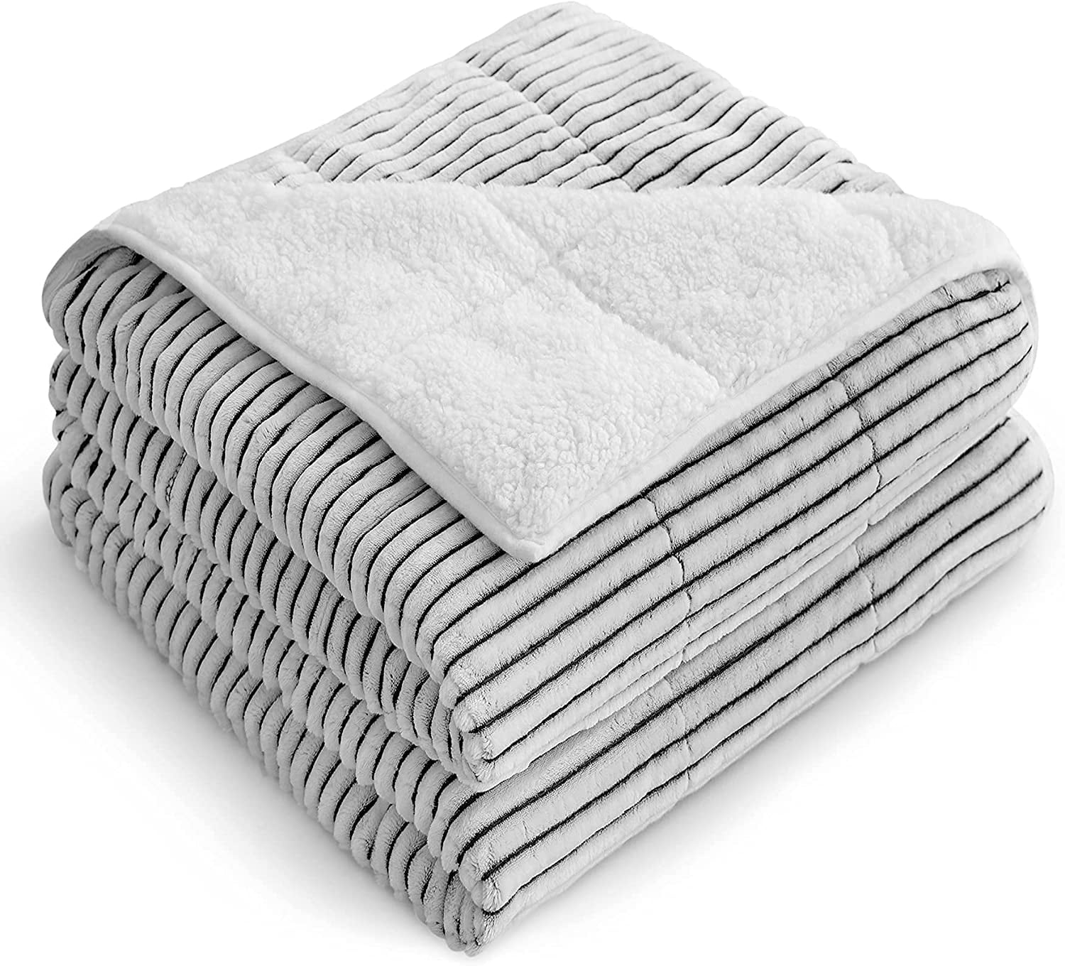 Uttermara Weighted Blanket Twin 15 Pounds for Adults, Ultra Cozy Warm