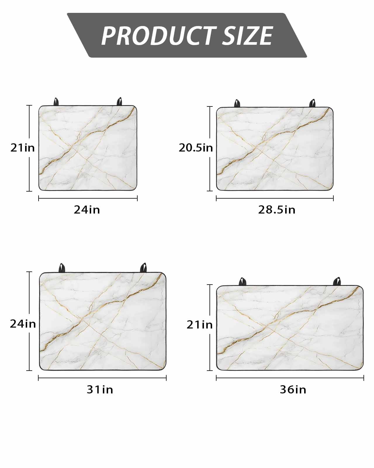 Stove Top Covers for Electric Stove, Marble Glass Stovetop Cover Protector, Grey Golden Crack Minimalistic Abstract Induction Cooktop Protector Oven Mat for Kitchen Countertop 24"x21"