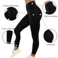 thumbnail image 4 of Womens Yoga Pants, Leggings Gym Workout Pants Fitness Jog Tights Trouser, S - M, 4 of 10
