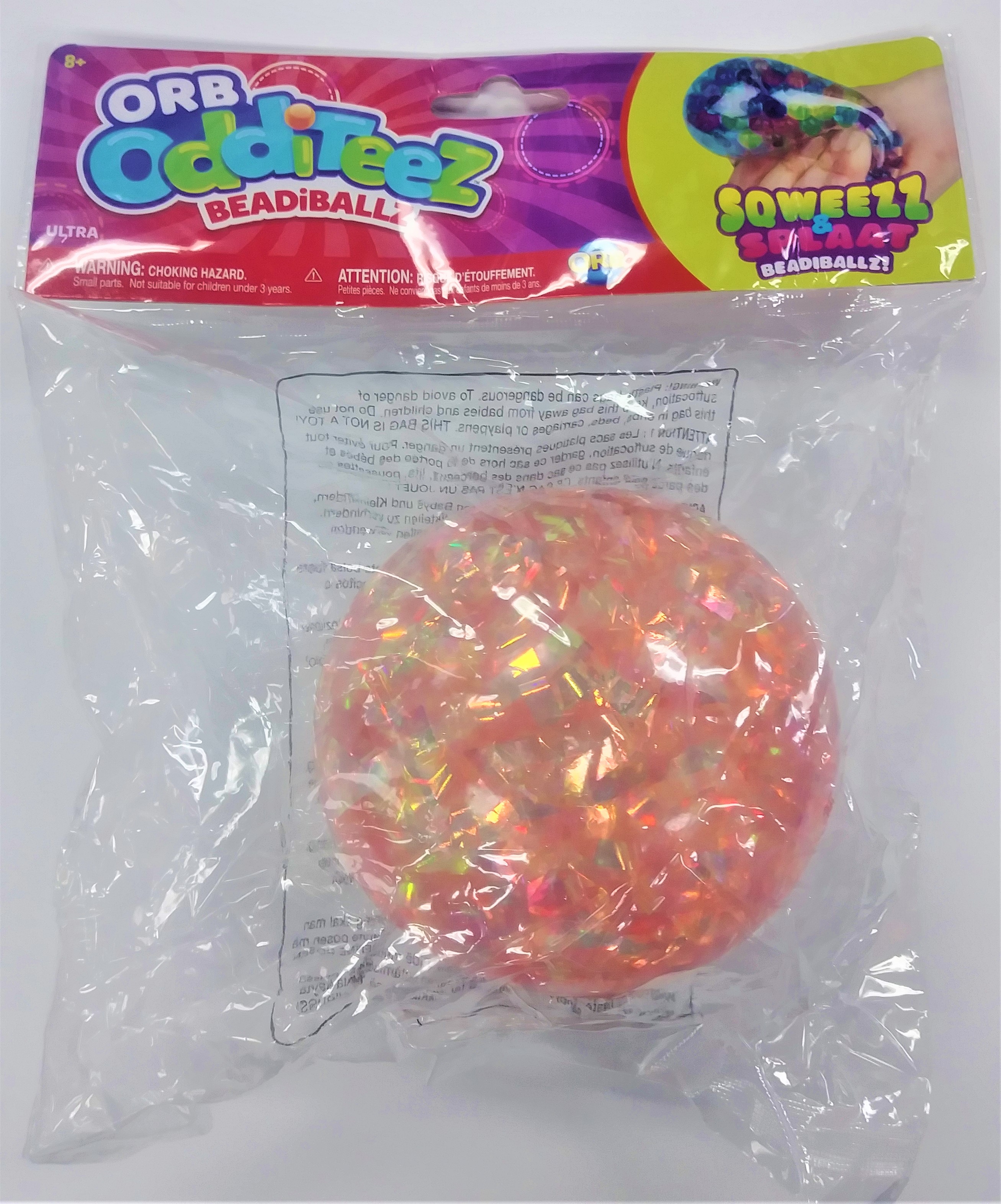 Orb Odditeez Ribbon Ballz Ultra Color Block Multi