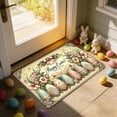 thumbnail image 4 of Honmine Easter Welcome Doormat, Absorbent Bunny Mat for Entryway, Indoor Outdoor Spring Decor, Home Doorstep Rug, 4 of 6