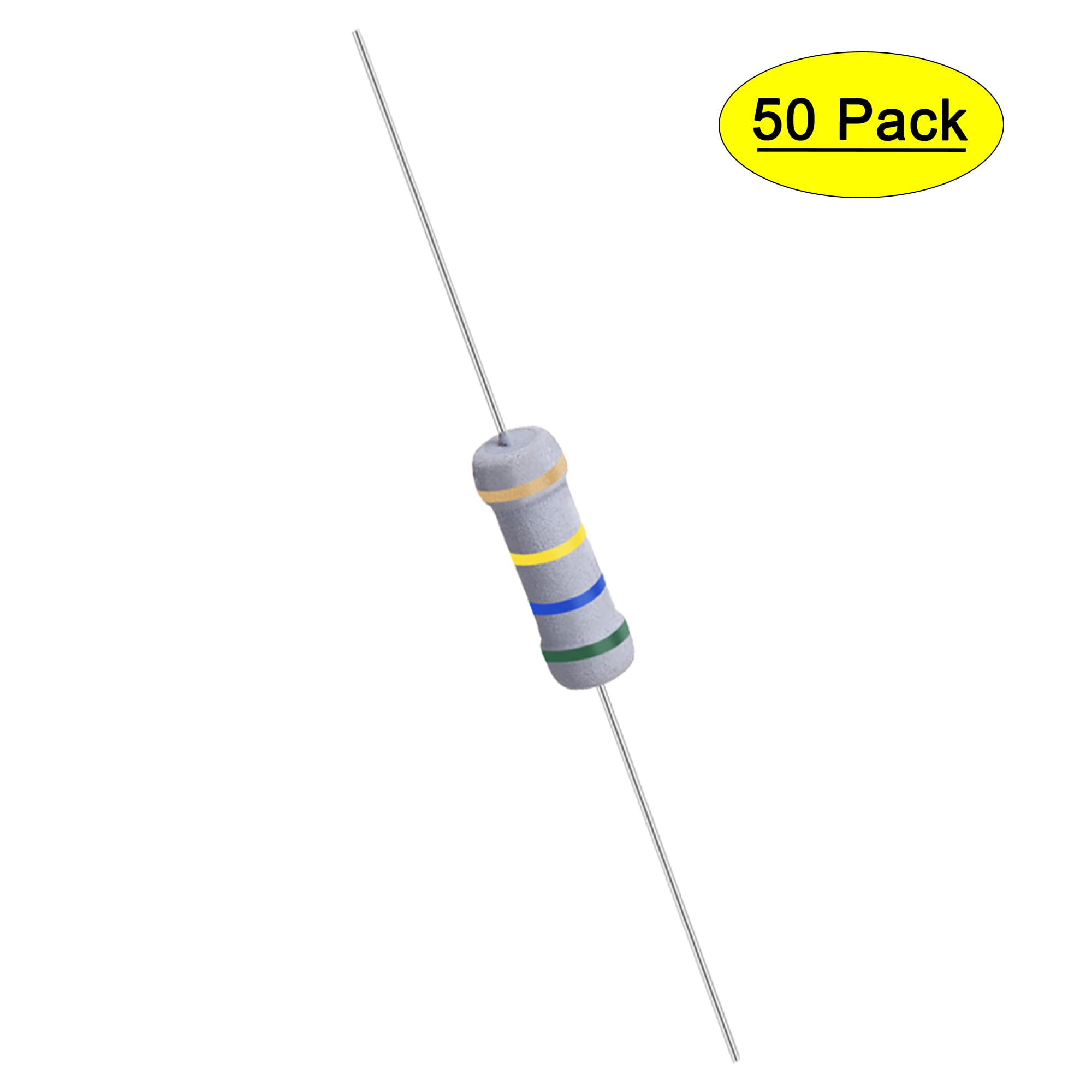 1k 2w Résistance Oxyde Métallique 1k 2w 5% 5x12mm Axial 1k2w