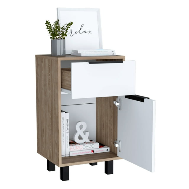 Mesa Noche Kaia Miel Blanco Excelsior