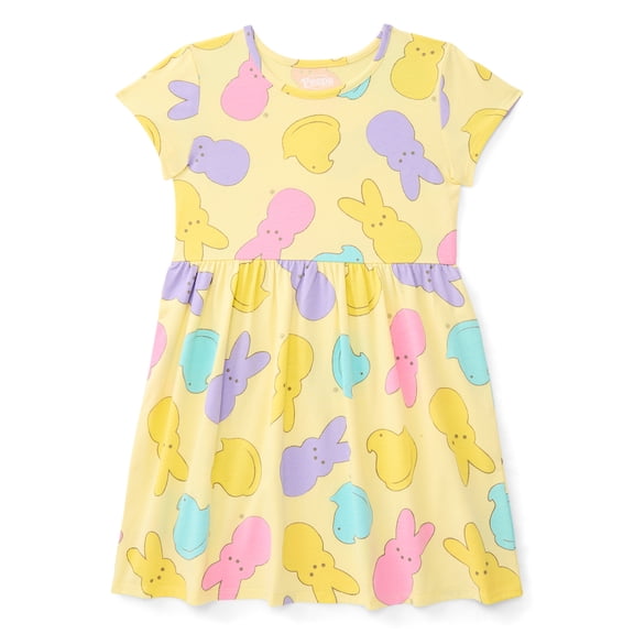 Peeps Girls Allover Print Dress, Sizes 4-12