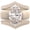 Nude and Rose Gold, variant on Silicone Ring Stackable Set – 11×8 mm Oval Cut CZ | Patented Design - GlowStone Collection