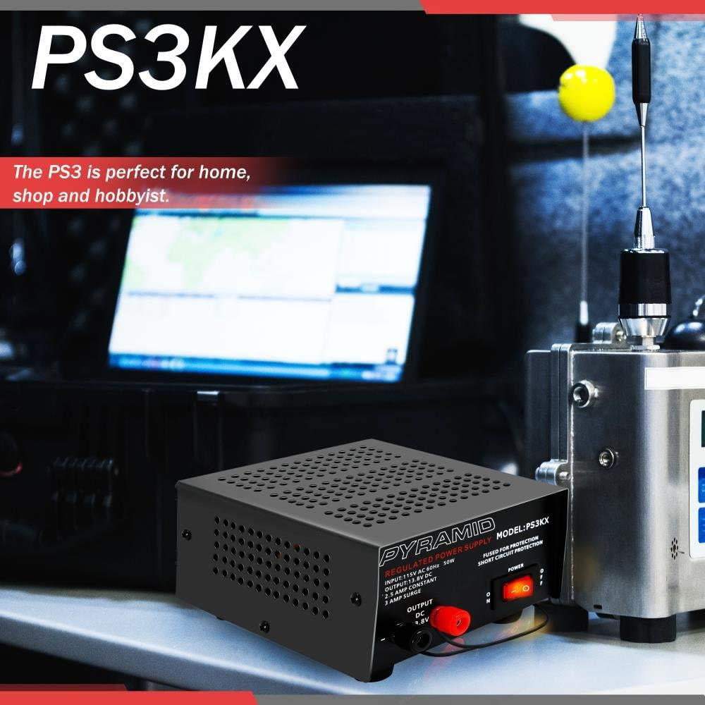 Pyramid PS3KX 3-amp 12-volt Power Supply From Sound Around for sale online 