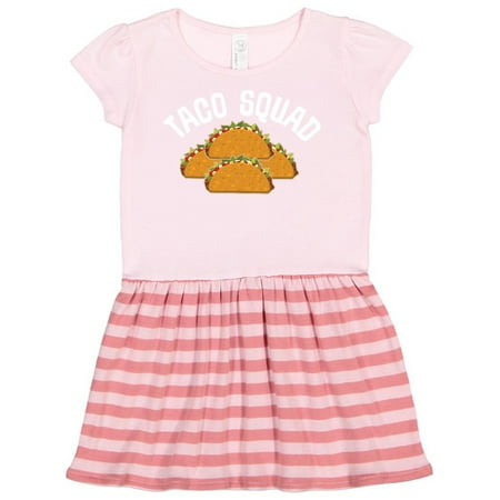 

Inktastic Taco Squad Gift Toddler Girl Dress