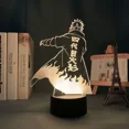 thumbnail image 5 of Luz de noche 3D Naruto Uzumaki Anime Hokage Akatsuki, soporte acrílico, dibujos animados, serie Naruto, luz LED, decoración de habitación, regalo para niños, 5 of 5