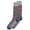 Multicoloured - bluered, variant on Alfani Mens Striped Midweight Socks, Green, 10-13
