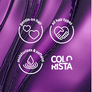 LOreal Paris Colorista Semi-Permanent Hair Color, Metallic Orchid, 1 Kit