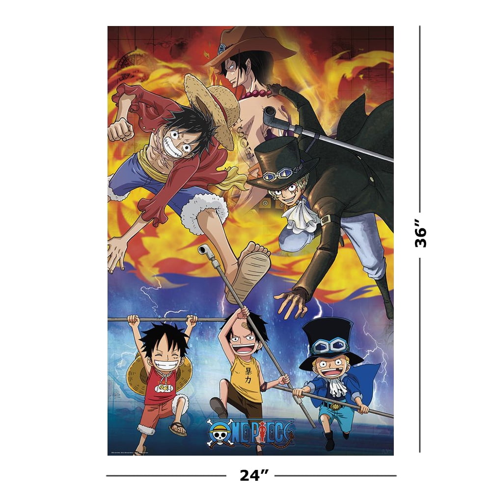 One Piece Anime Tv Show Poster Ace Sabo Luffy Size 24 X 36 Poster Poster Strip Set Walmart Com One Piece Anime Tv Show Poster Ace Sabo Luffy Size 24 X 36 Poster Poster Strip Set Walmart Com
