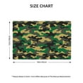 thumbnail image 4 of Placemats Set Of 4 / 6, Classic Camo Green Placemats For Dining Table Indoor/Outdoors Heat Resistant Washable Placemats 18" X 12", 4 of 8