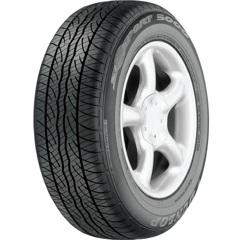 Dunlop sp sport 5000 P225/50R18 95V bsw all-season tire.
