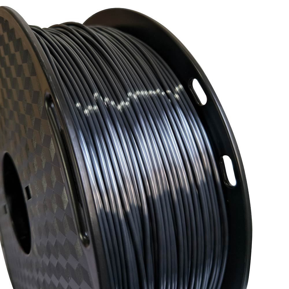 Silk Black 0.5kg 1.75mm 3D Printer PLA Filament Texture Printing Materials 3D Print Material