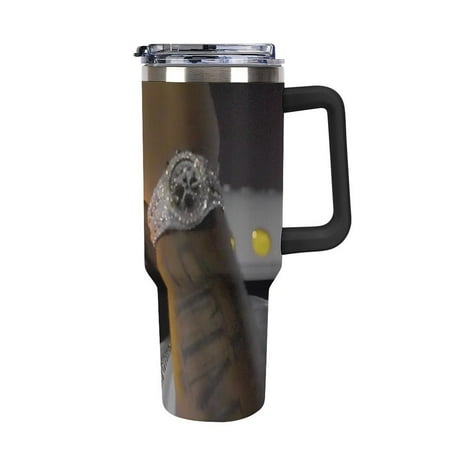 

Rod Wa_ve Anime Tumbler Gifts Presents for Kids Husband Tumbler Cups For Home Office Or Car Perfect Anime Presents Boys And Girls Boyfriend Black-style