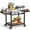 Stainless Steel, variant on Outdoor Grill Table for Outside, Movable Grill Cart for Blackstone Grill, Kitchen Island for BBQ Food Prep, Stainless Steel