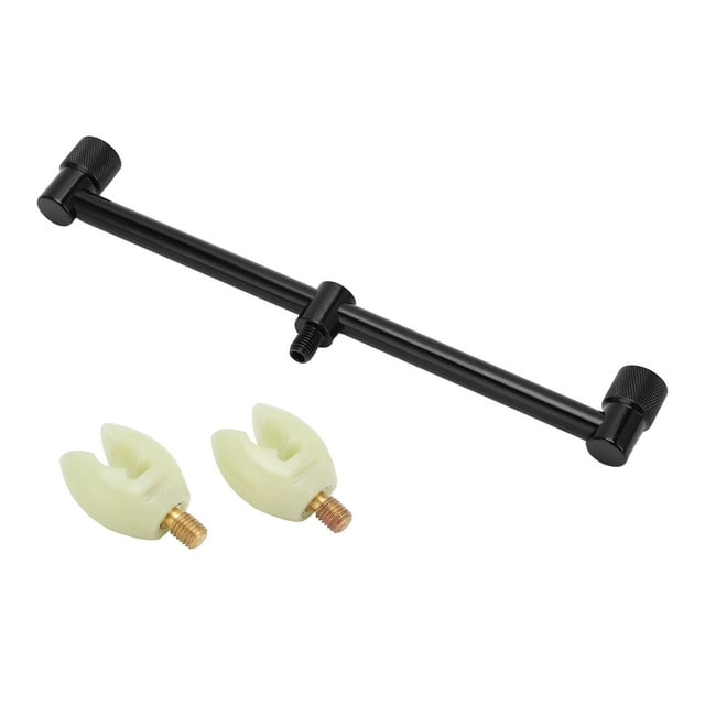 Carp Fishing Rod Support Buzz Bar Black Buzz Bars Aluminum Alloy Fishing Buzz Bars Carp Fishing Rod Support Buzz Bar With Luminous Head Aluminum Alloy Fishing Buzz Bars Accessory