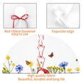 thumbnail image 4 of Lsque Wild Herbs Print Christmas Tree Skirt, Tree Skirt with Ties or Velcro, Perfect for Holiday Decorations, Halloween, and New Year-30", 4 of 7