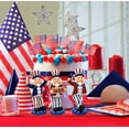 thumbnail image 5 of Gift Boutique Uncle Sam Figurines Set of 3, Patriotic Resin Decor, 5 Inch USA Statue, 4th of July Independence Day Tabletop Decorations, 5 of 6