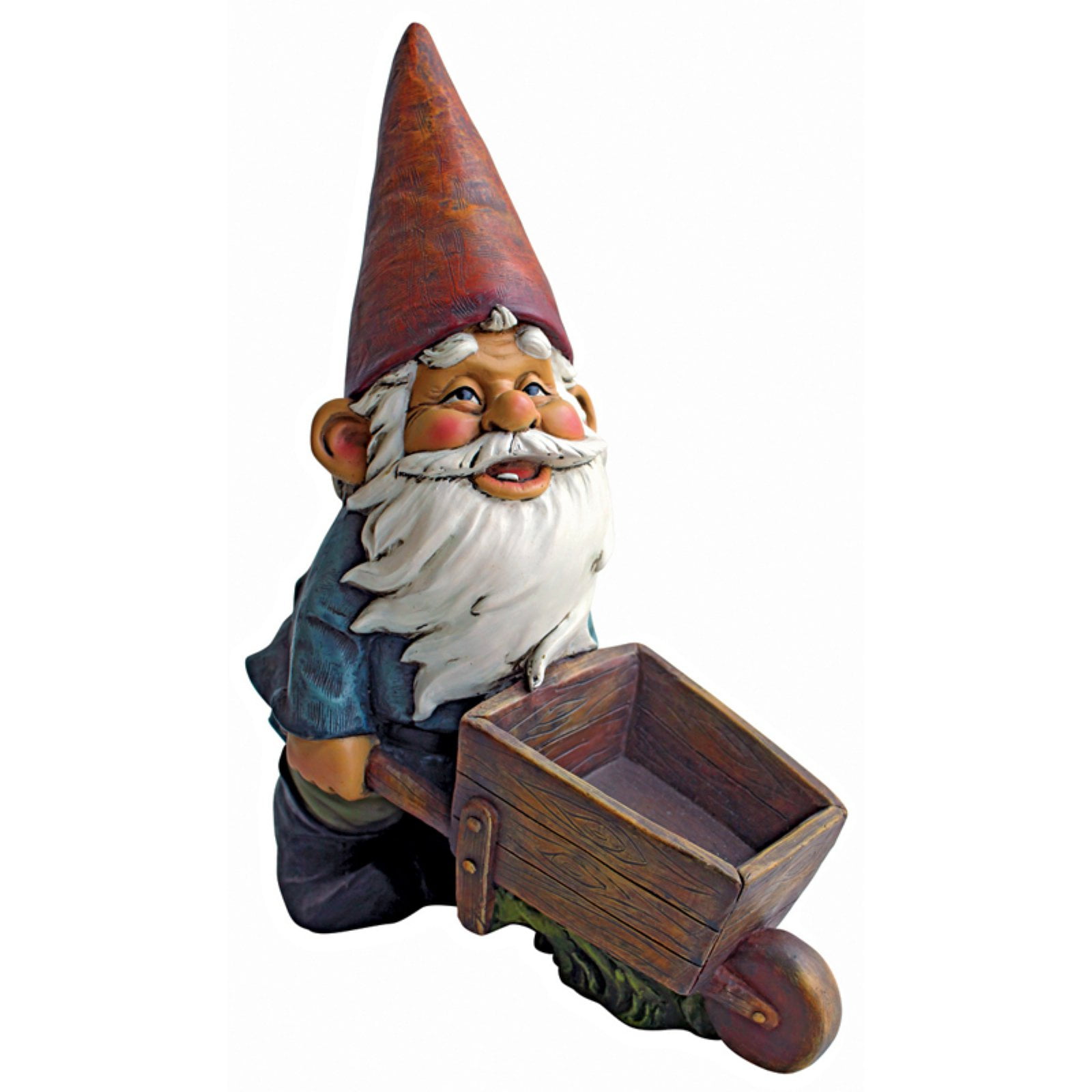 Design Toscano Wheel Barrel Willie Garden Gnome Statue by Design Toscano