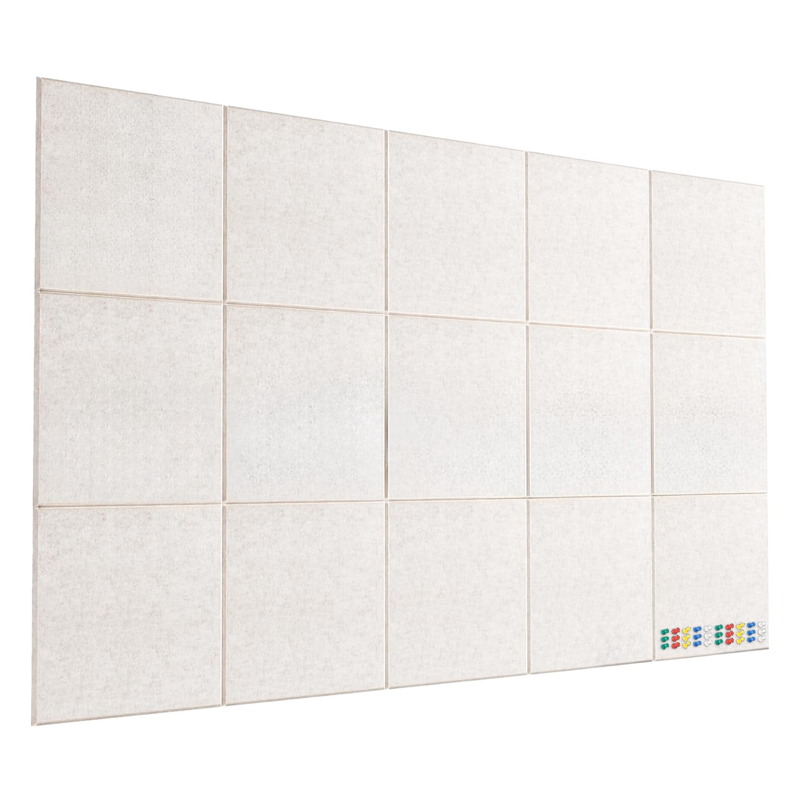 Vision & Memo Board – Light Beige, 30x30x0.9cm