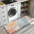 thumbnail image 3 of Orange Boho Abstract and Plant Pattern Kitchen Rug Mat,Kitchen Runner Rugs Non Skid Washable,Decorative Kitchen Floor Mats for Kitchen,Sink,Laundry,17"x47.2", 3 of 7