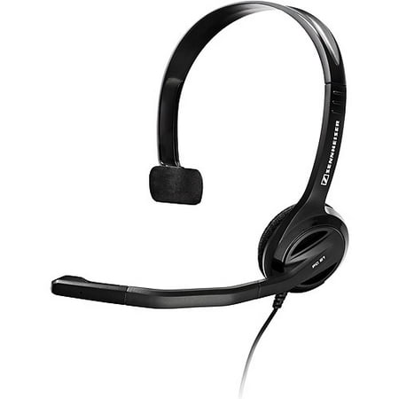 Sennheiser PC21 Single-Sided Monaural Headset with Microphone & Crisp Sound