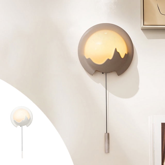 Chmadoxn Wall Mounted Night Light Humidification 3 Lighting Modes Silent Mist Humidifier With Remote Control Room Adjustable Mist Mode Suitable For Home, Office Wall mounted aroma diffuser