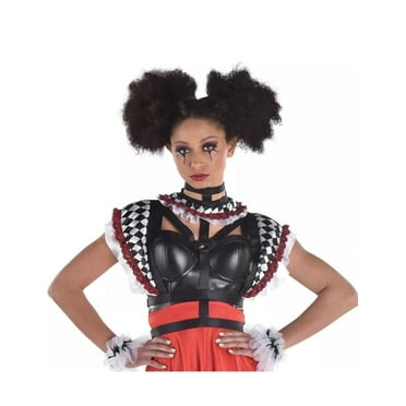 Clown Body Harness Black Evil Halloween Adult L/XL Costume Accessory