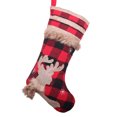 thumbnail image 1 of Yuarrent Calcetines navideños con cuerda colgante muñeco de nieve Santa Festival dulces bolsas de regalo elementos de punto árbol colgante pared puerta Kits de decoración para fiestas Alce Yuarrent HA069862-03, 1 of 6
